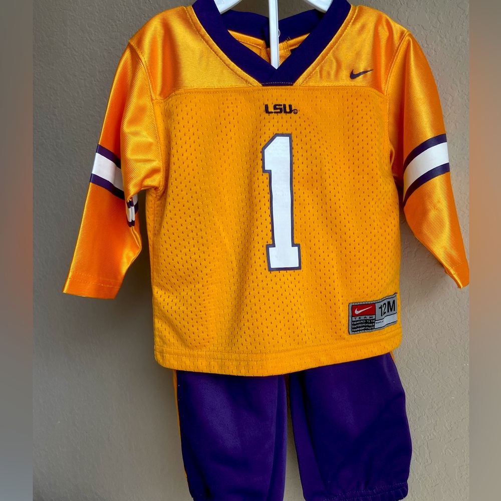 LSU Nike Toddler Jersey set 12mo